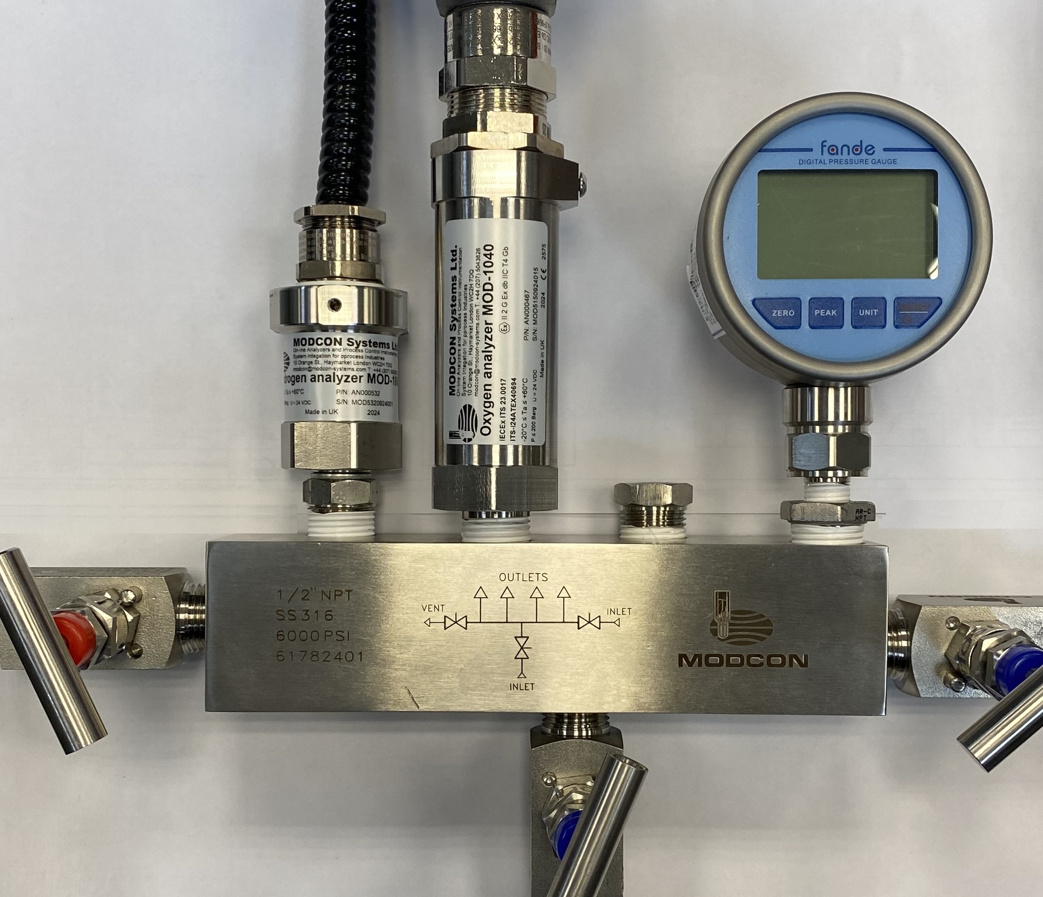 Oxygen Gas Analyzer MOD-1040