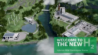 From decentralized hydrogen solutions to megawatt plants with Bosch Hybrion PEM Electrolysis Stacks
