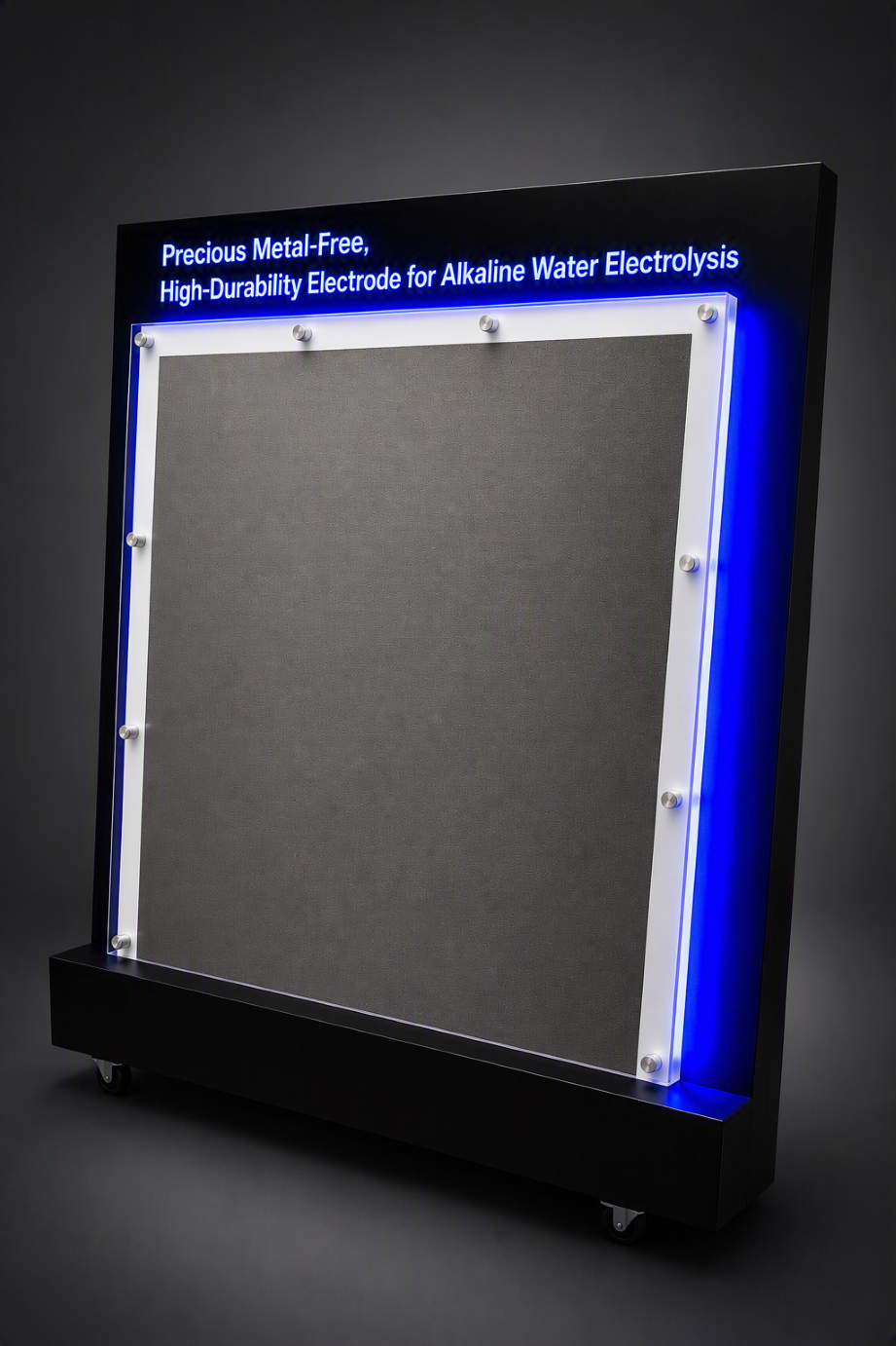 Precious Metal-Free Electrodes for Alkaline Water Electrolysis
