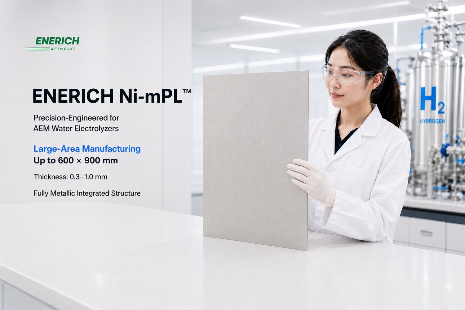 Advanced Ti-PTL & Ni-mPL™ Solutions for PEM & AEM Water Electrolysis