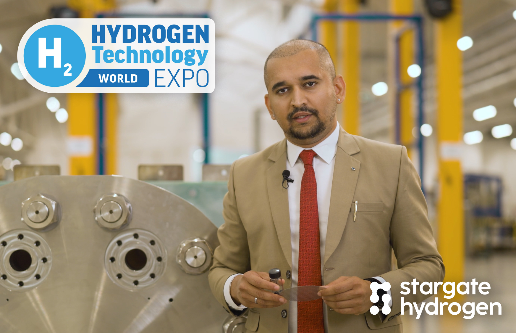 Stargate Hydrogen team invites you to the Hydrogen Technology Expo 2026
