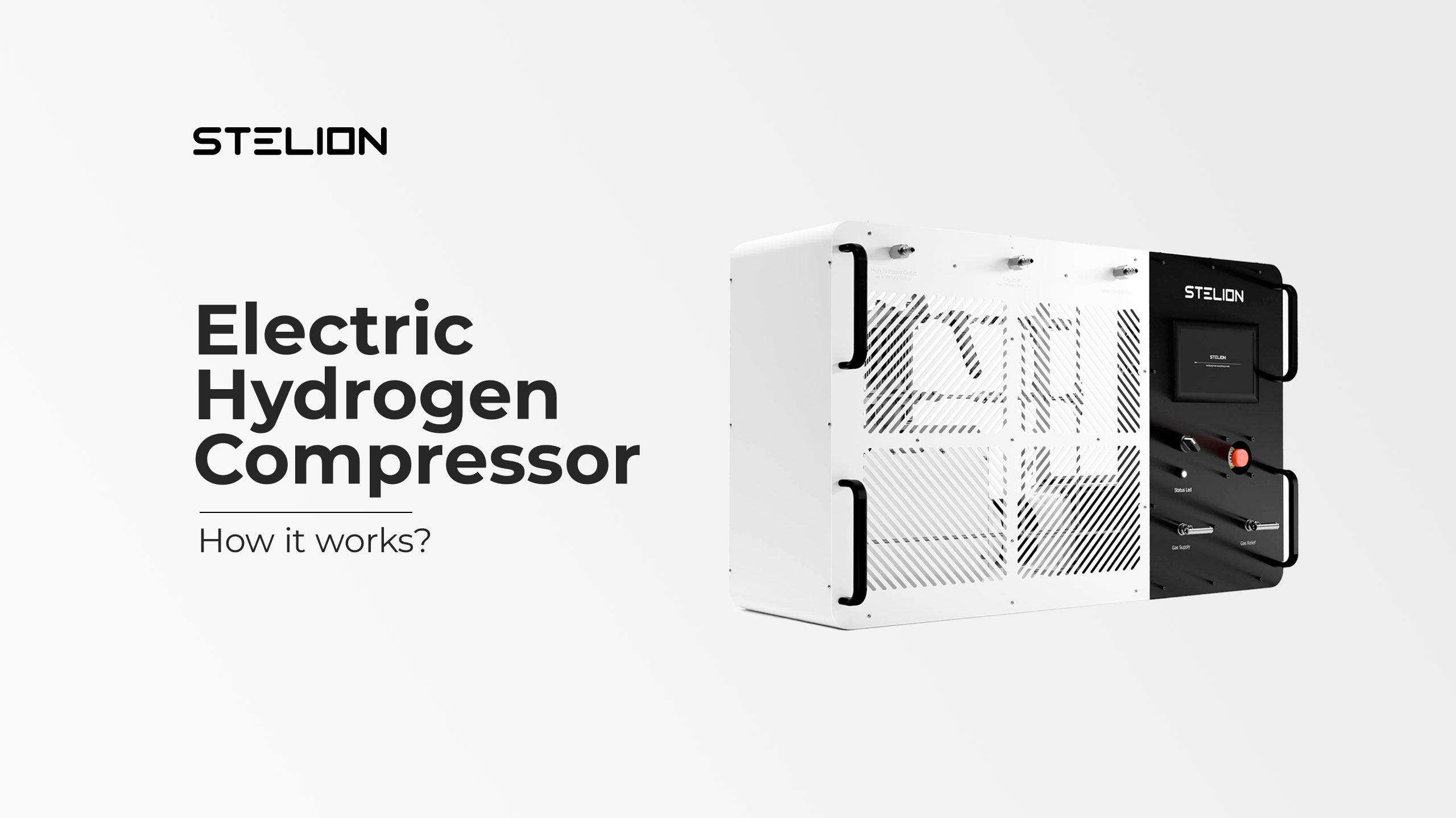 How STELION Booster Station Works? – Hydrogen Compressor