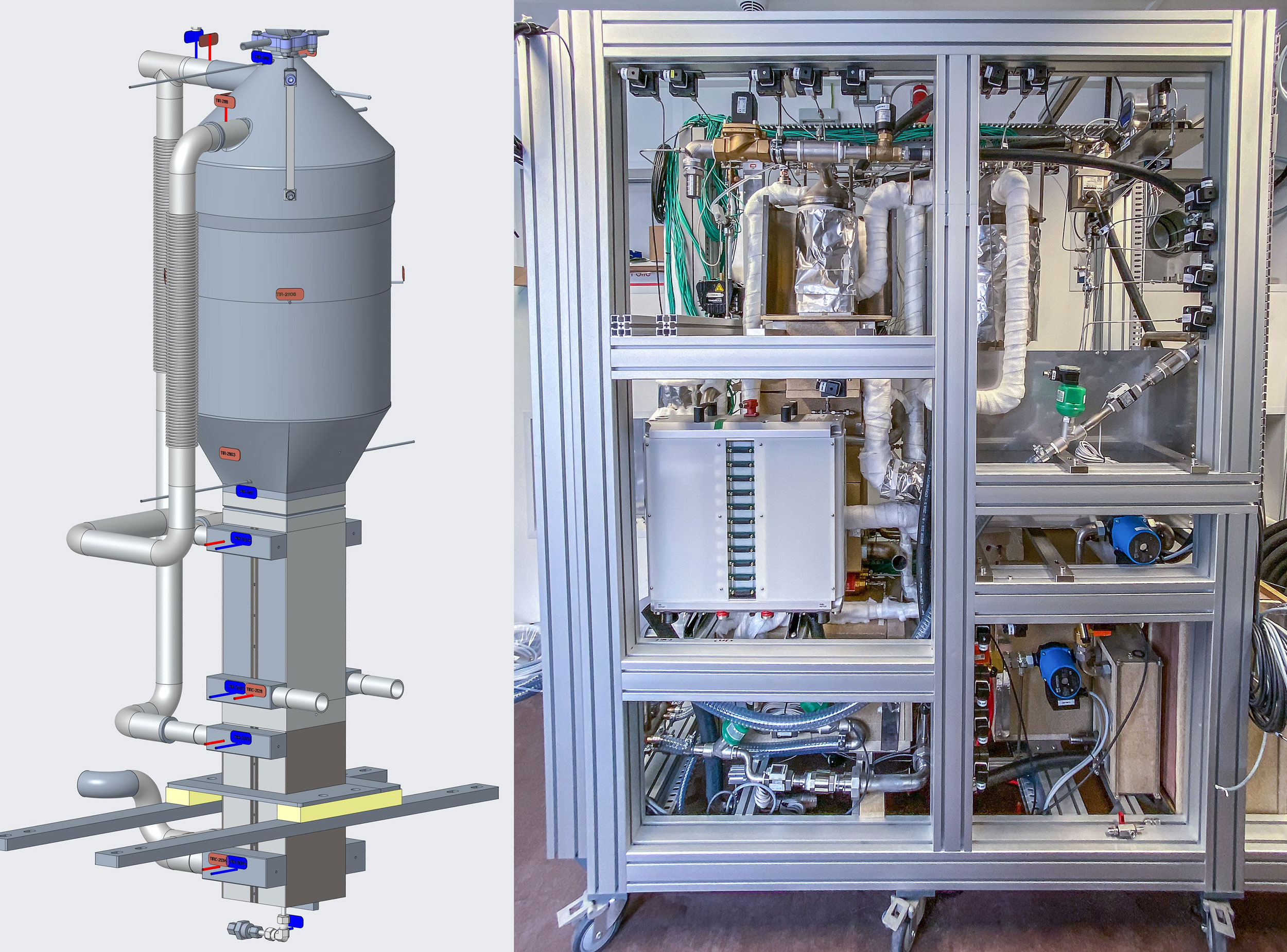 Supplying hydrogen to a fuel cell from diesel fuel: Diesel reformer for maritime power generation