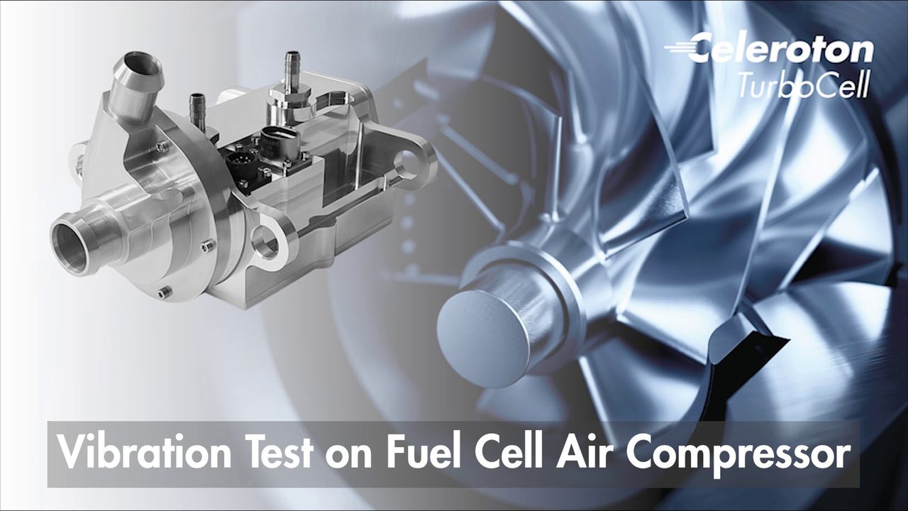 Vibration Test on Fuel Cell Air Compressor