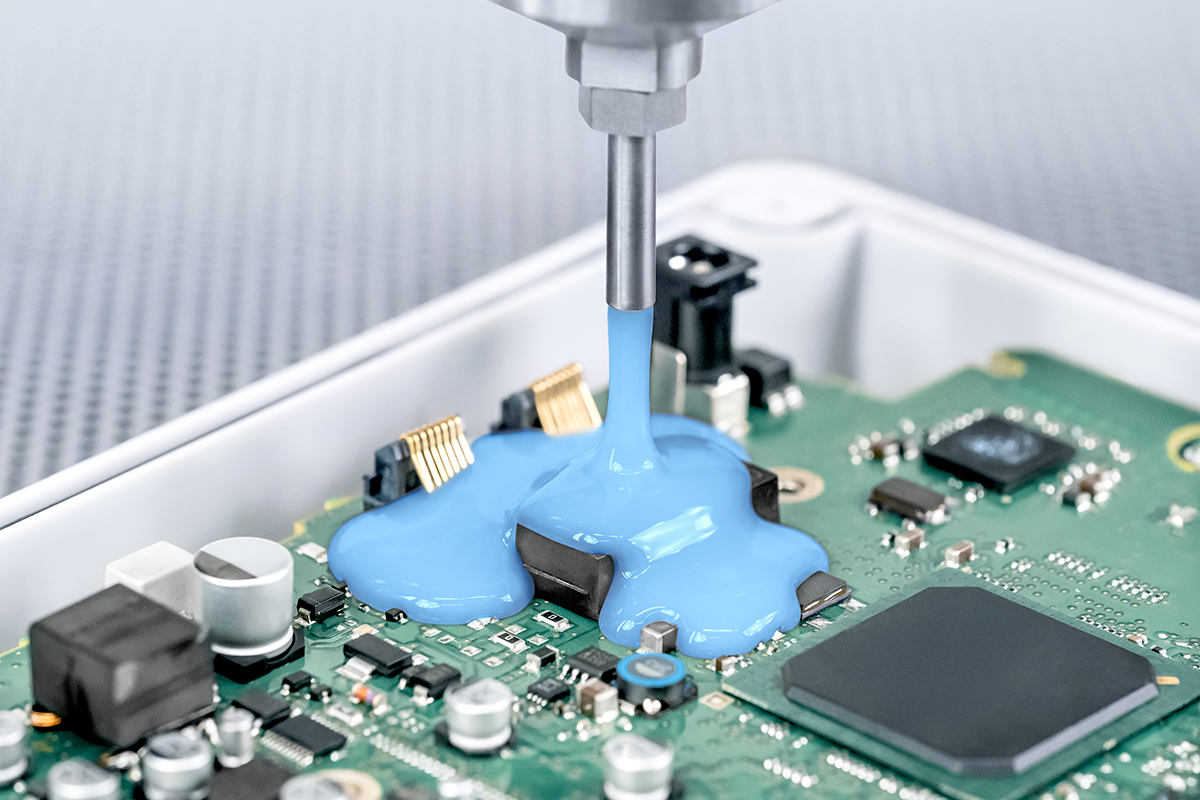 Potting materials and Thermal Interface Materials (TIM) for BoP components