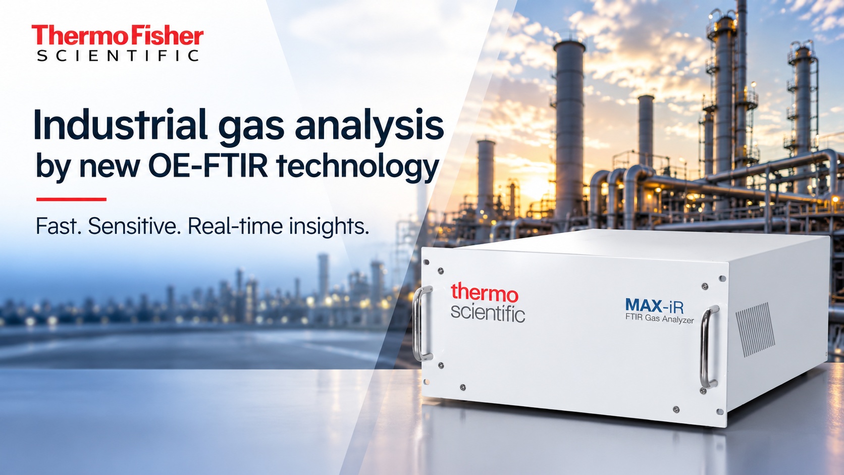 MAX-iR: Industrial gas analysis by new OE-FTIR technology