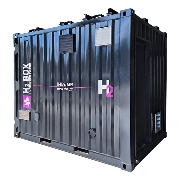OMEGA AIR Introduces H2 BOX: A Complete Containerised Hydrogen Purification System