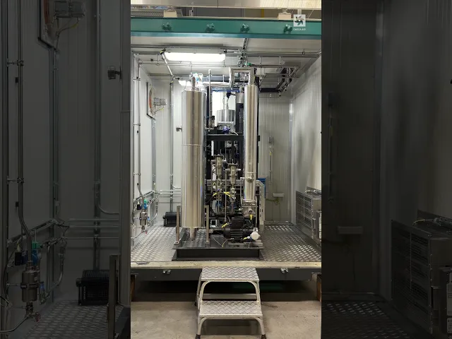 H2 BOX 60XD - Containerized, mobile hydrogen drying solution