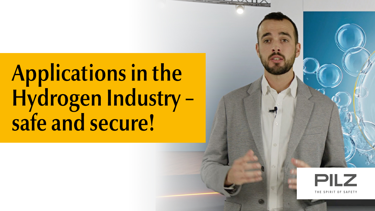 Functional Safety and Industrial Security for the Hydrogen Industry | Pilz