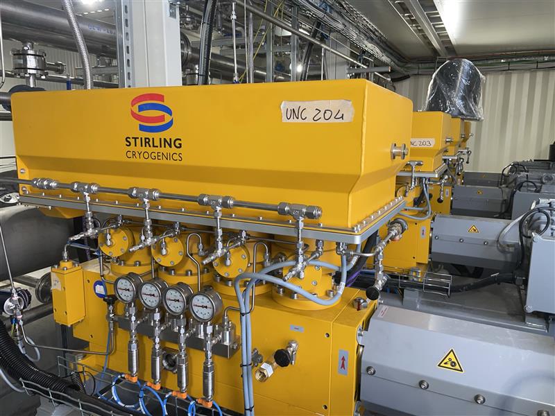 Stirling Hydrogen Liquefaction Systems