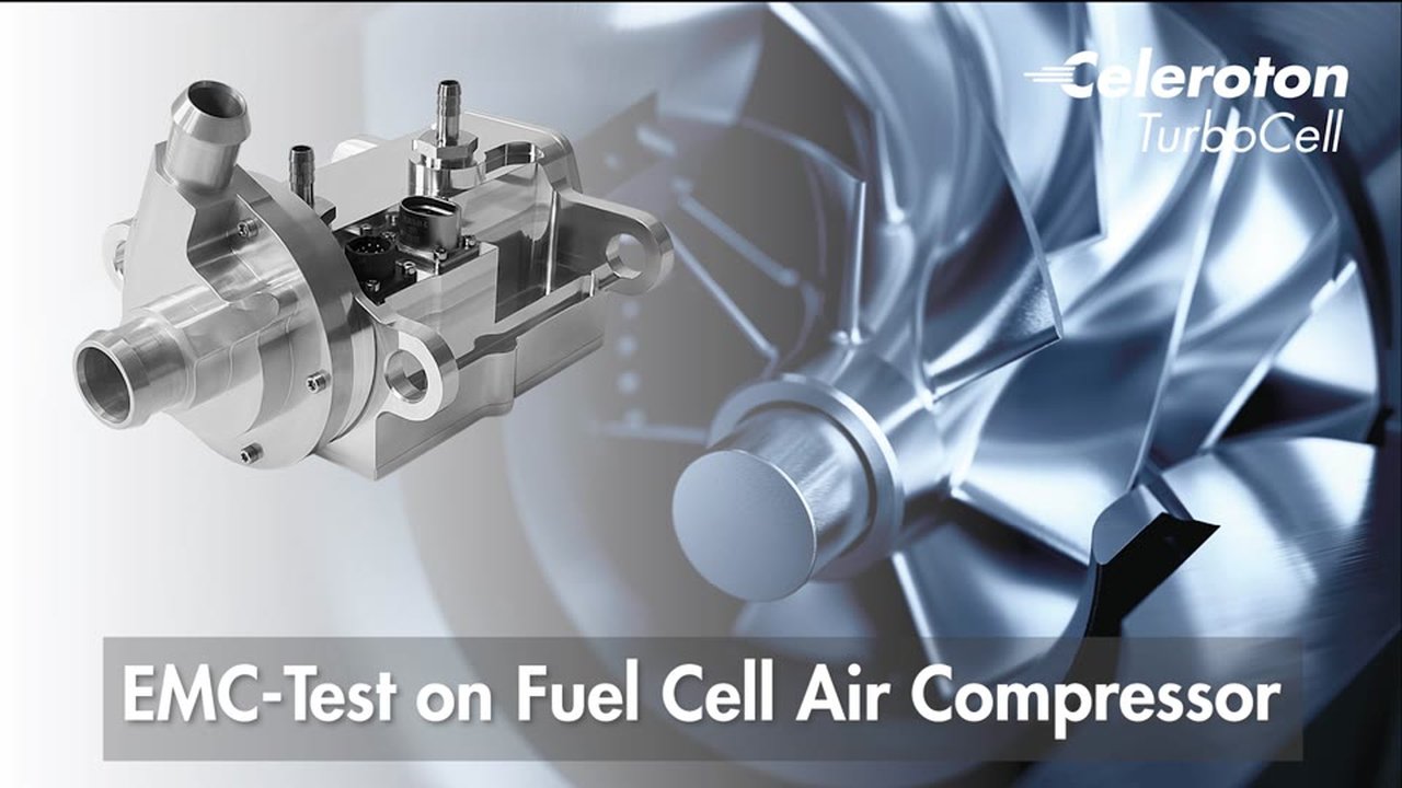 EMC-Test on Fuel Cell Air Compressor
