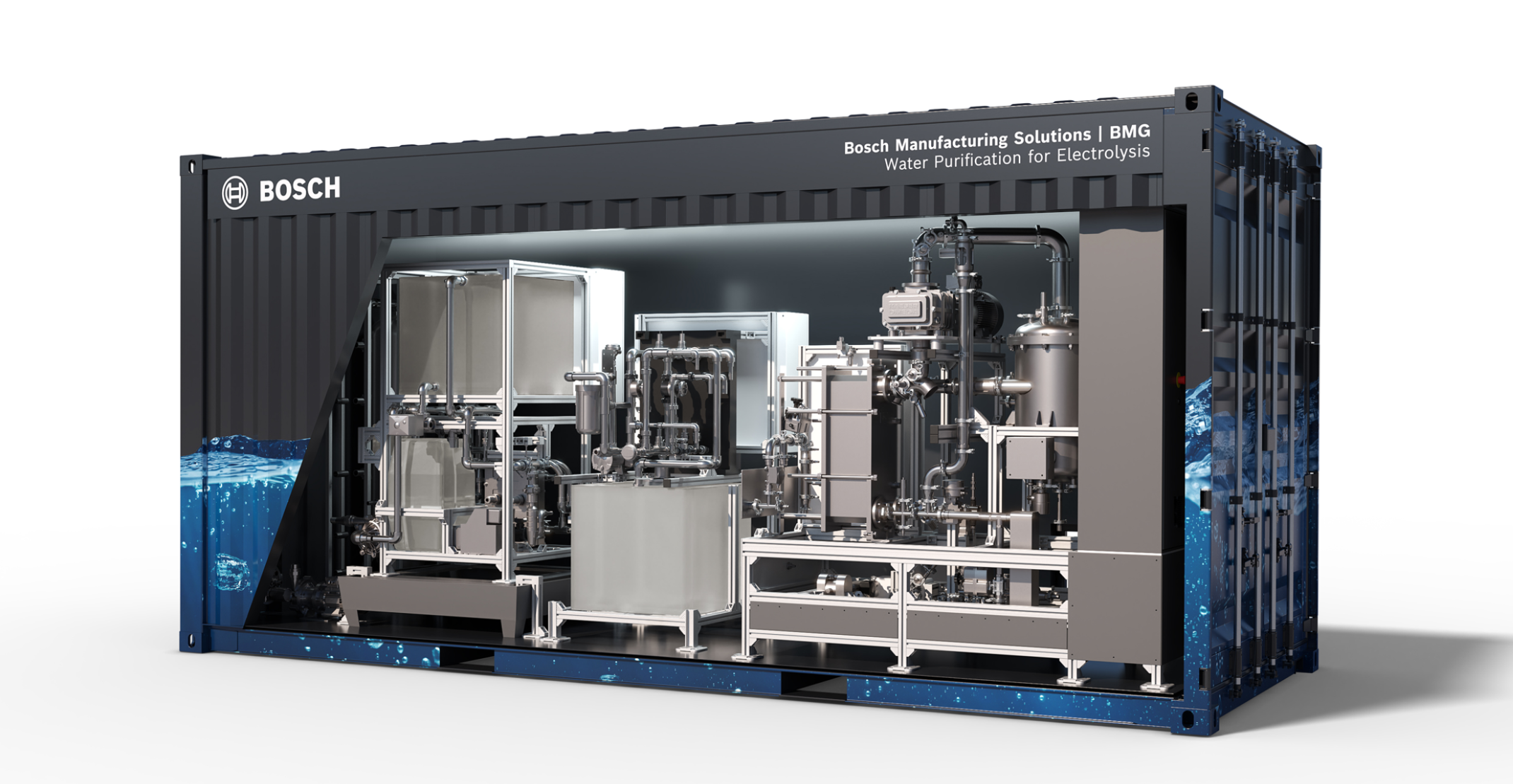 BMG Water Purification System | MVR and MVCD technology