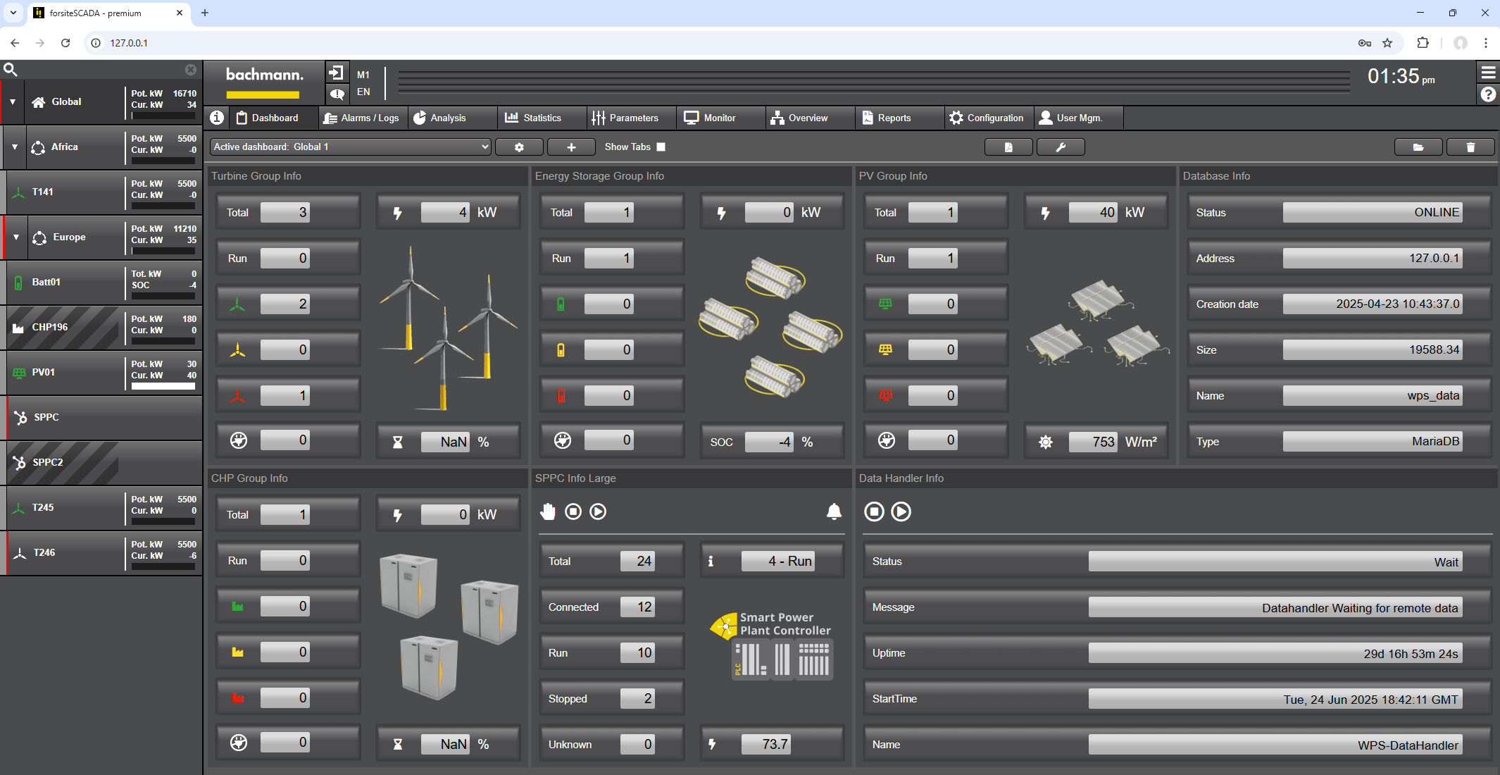 Consistent automation for storage, generation, and distribution