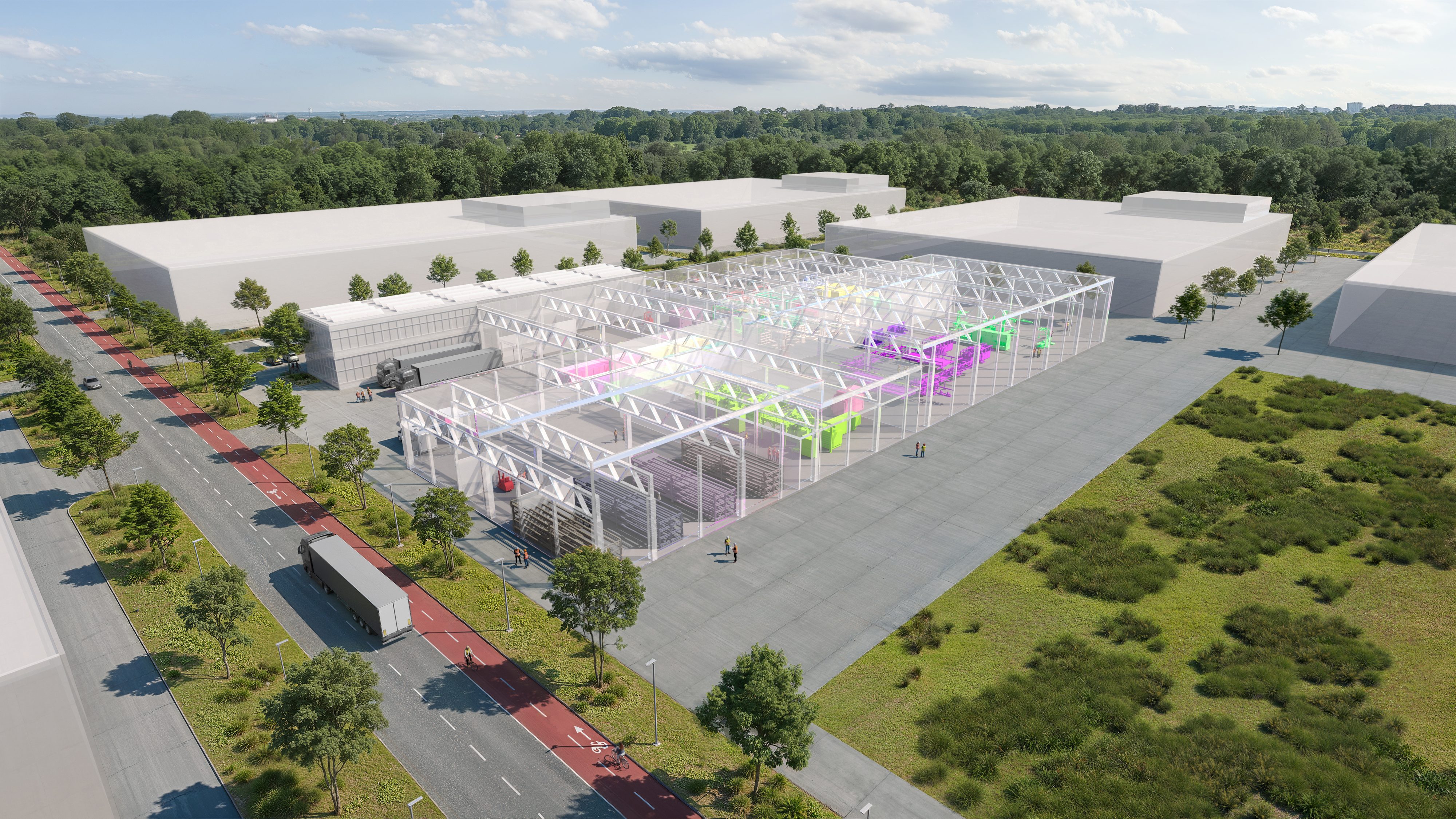 Factory Planning for Hydrogen Production Facilities