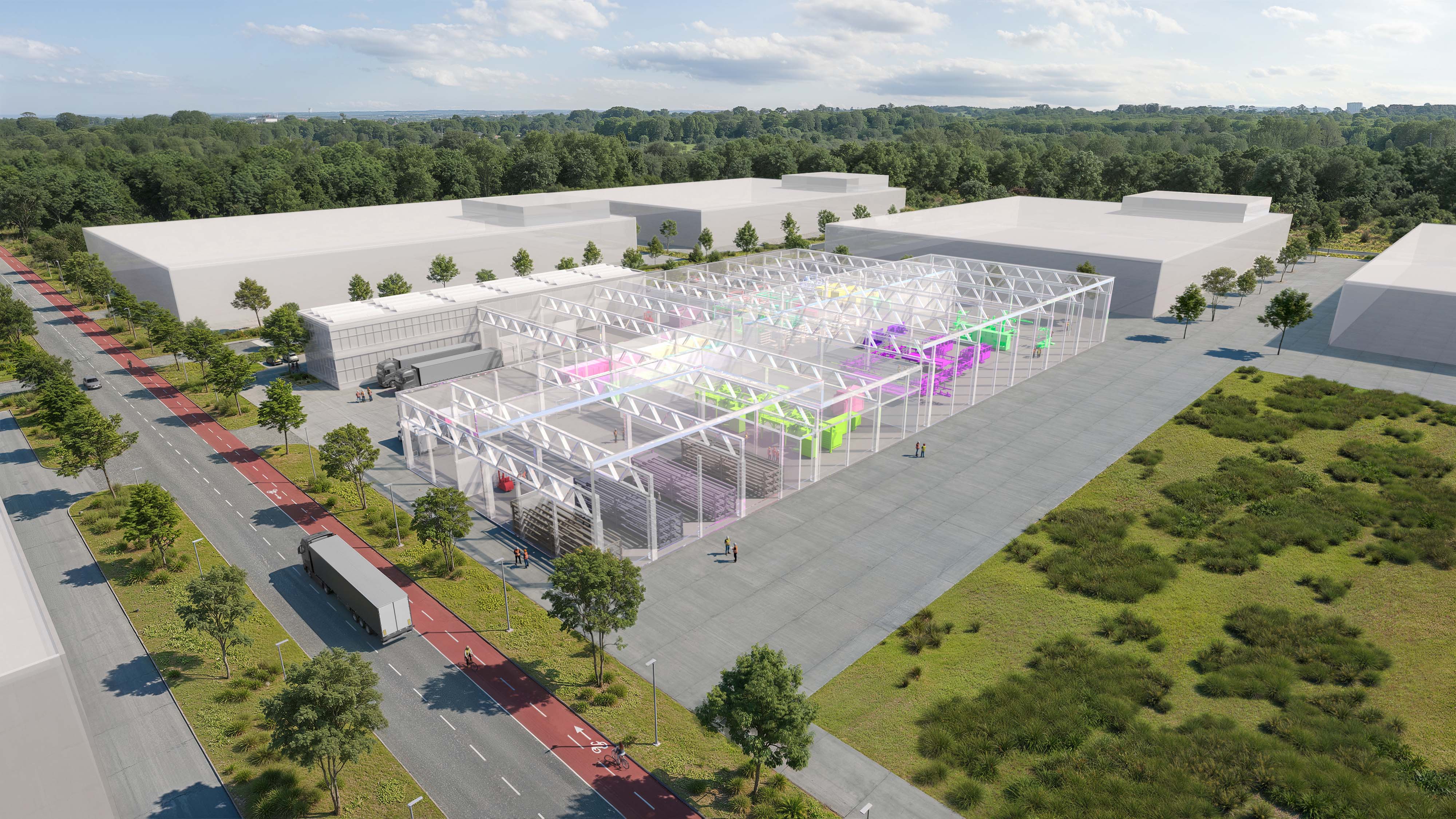Factory Planning for Hydrogen Production Facilities