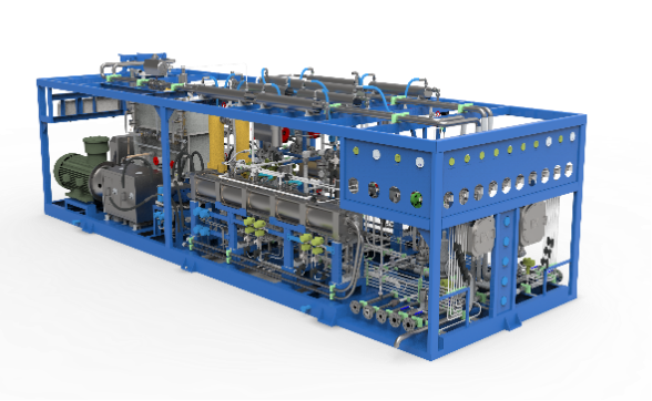 Compressor for Integrated Hydrogen Production and Refueling Station.