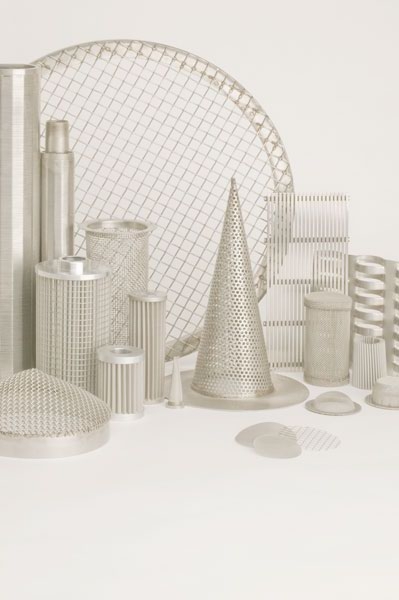 knitted wire mesh, woven wire mesh, porous media, urethane liners and products