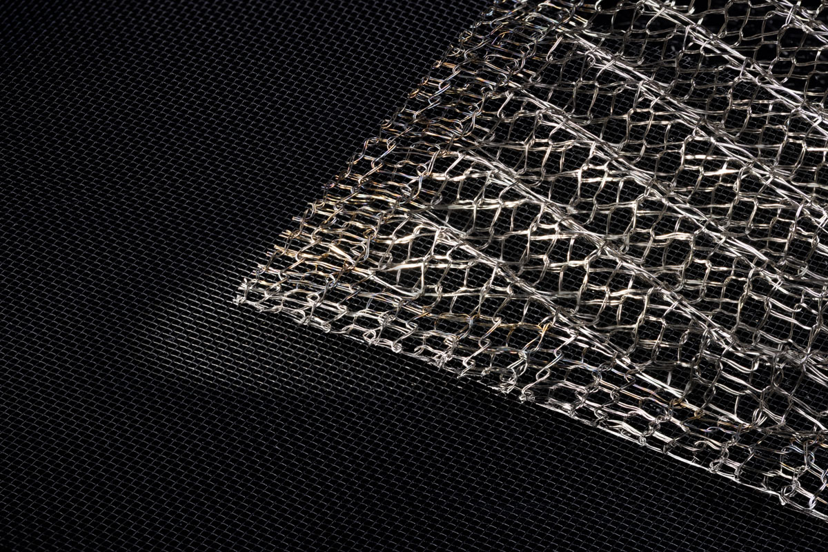 knitted wire mesh, woven wire mesh, porous media, urethane liners and products