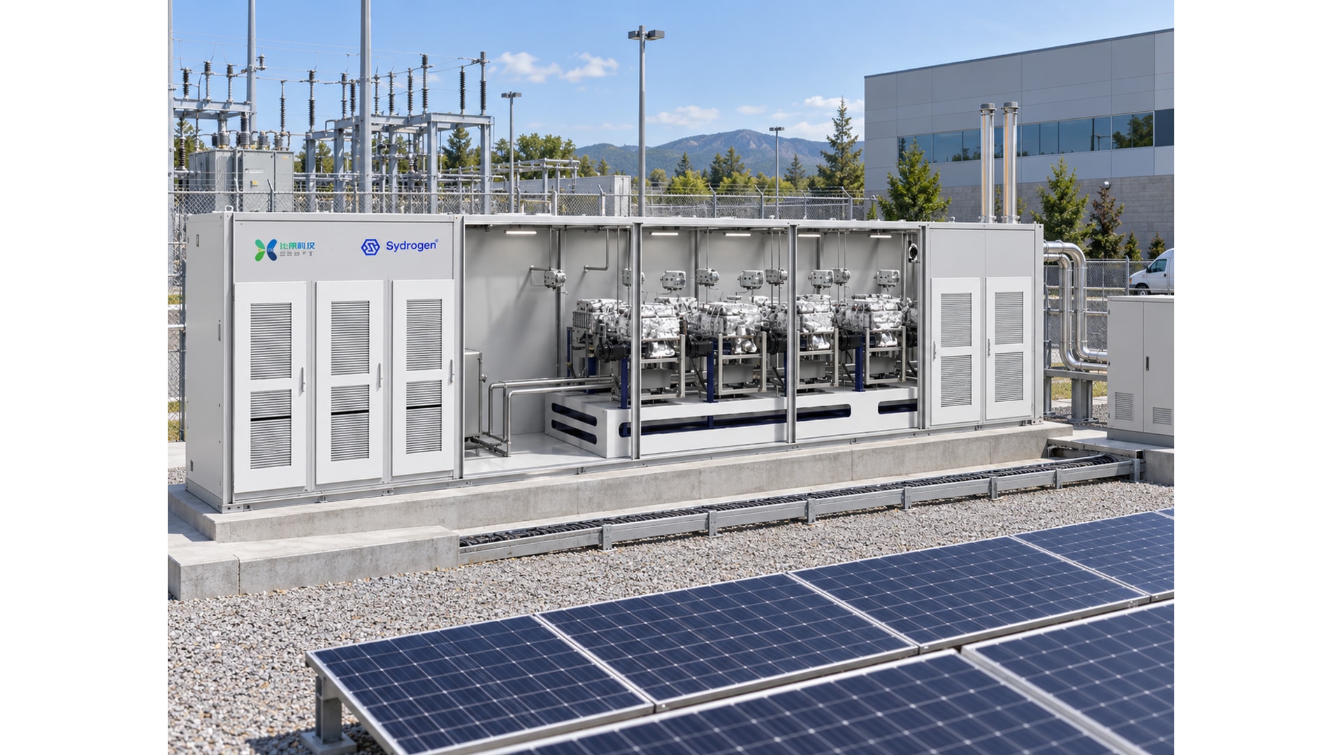 SydroPOWER Grid™ MZ1000T — 1 MW Hydrogen Fuel Cell Power