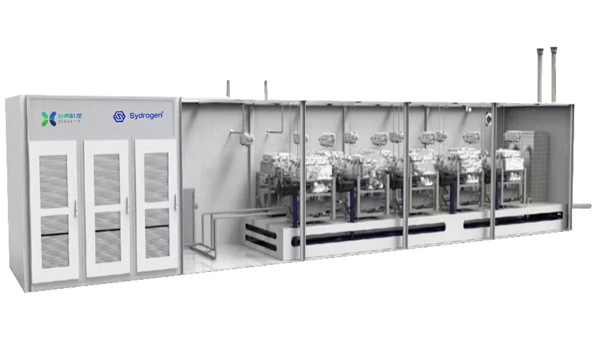 SydroPOWER Grid™ MZ1000T — 1 MW Hydrogen Fuel Cell Power