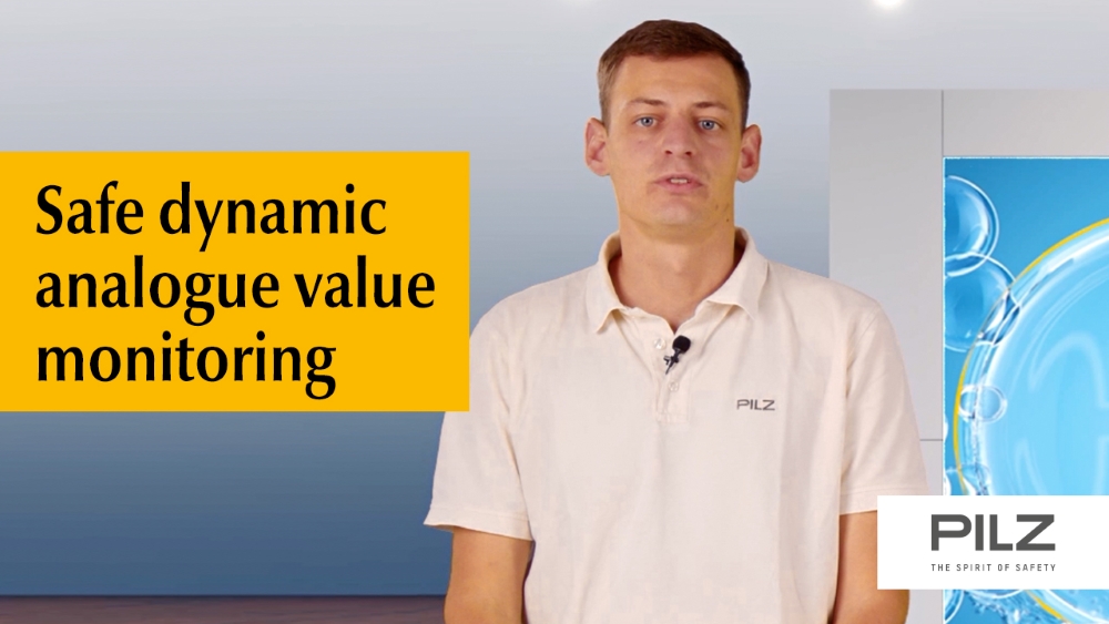 Safe dynamic analogue Value Monitoring with PNOZmulti 2 | Pilz