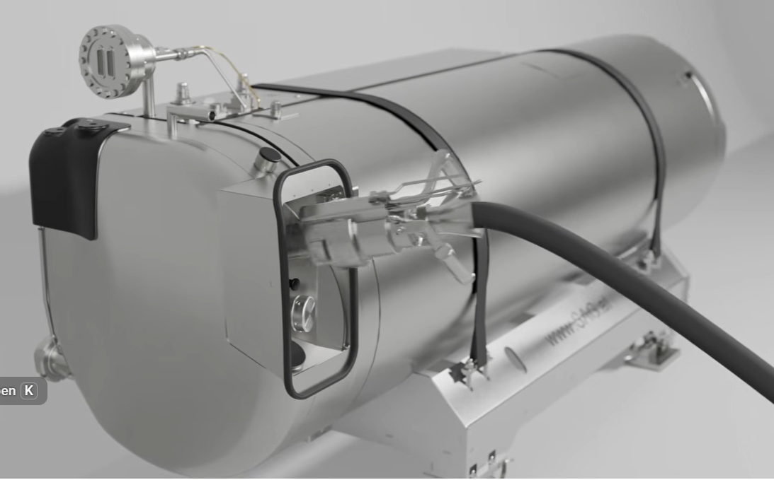 LH2 tank system by SAG