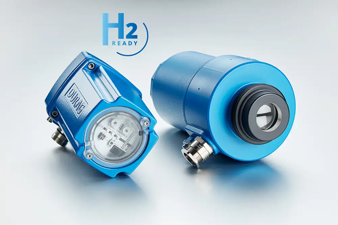 Flame Supervisor - Flame monitor for optical monitoring of hydrogen flames