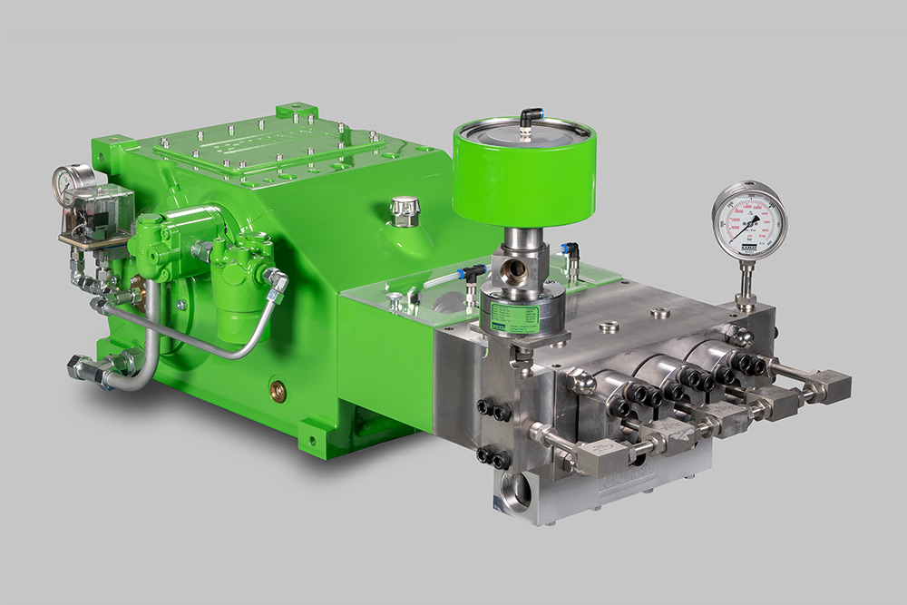 High-Pressure Plunger Pumps up to 4,000 bar