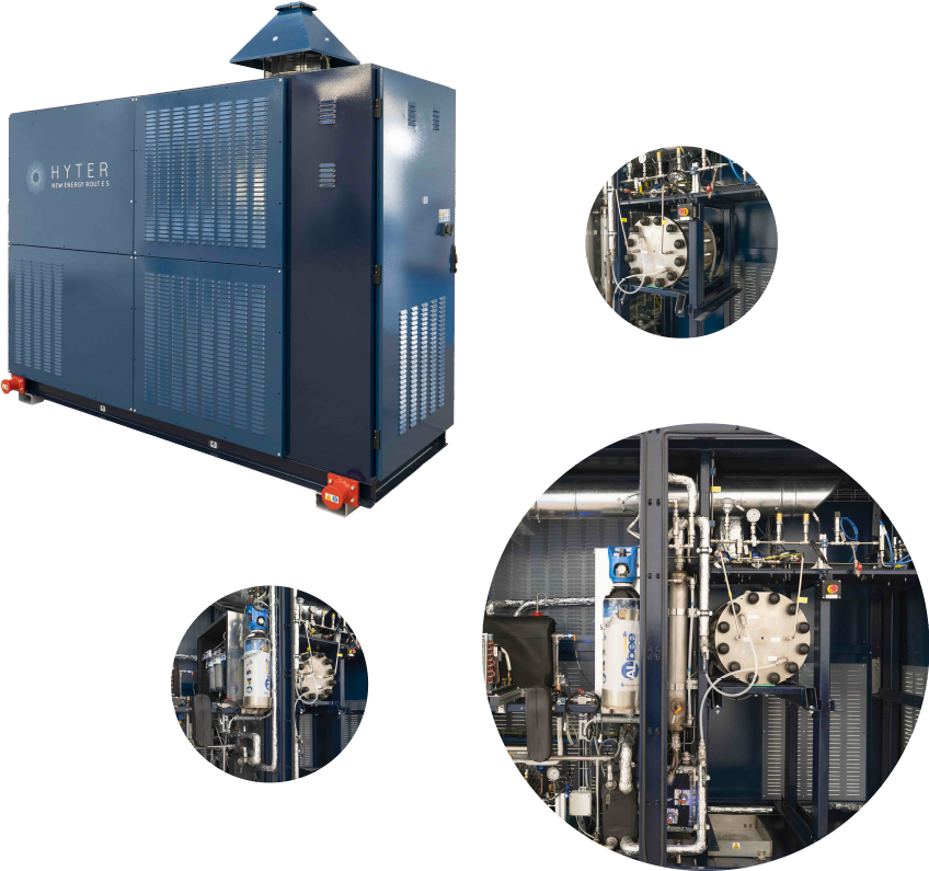 AEMWE electrolyser