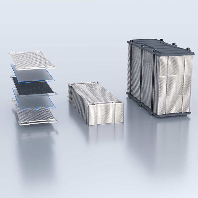 Laser manufacturing of metallic bipolar plates